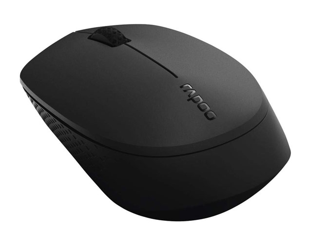 Беспроводная мышь Rapoo Wireless Mouse M100 Silent (черная, пластиковая, bluetooth)