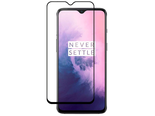 Защитное стекло Yotrix 3D Pro Glass Protector для OnePlus 7 (черное)