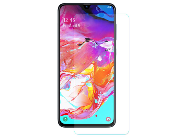 Защитное стекло Yotrix Glass Protector для Samsung Galaxy A70 (прозрачное)