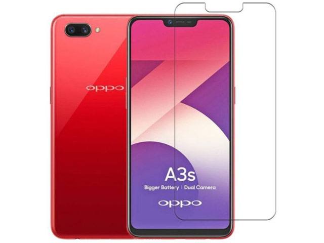 Защитное стекло Yotrix Glass Protector для Oppo A3s (прозрачное)