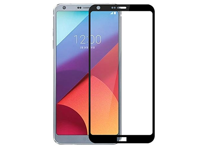 Защитное стекло Yotrix 3D Glass Protector для LG G6 (черное)