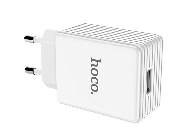 Зарядное устройство Hoco Intelligent Charger C34A универсальное (сетевое, 18W, Quick Charge 3.0, белое)