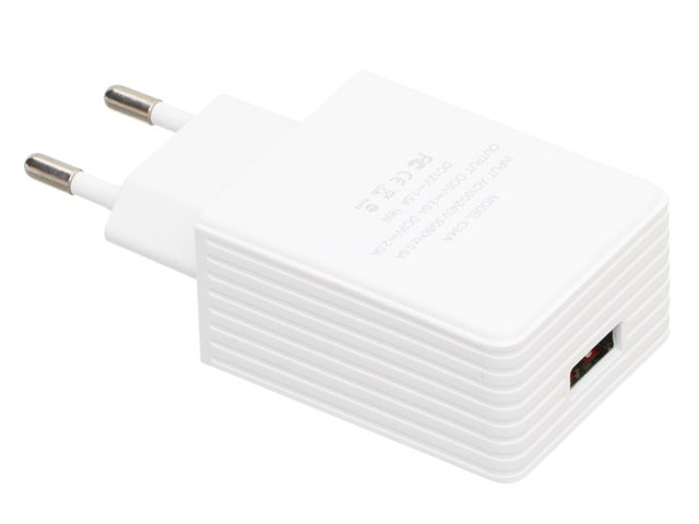 Зарядное устройство Hoco Intelligent Charger C34A универсальное (сетевое, 18W, Quick Charge 3.0, белое)