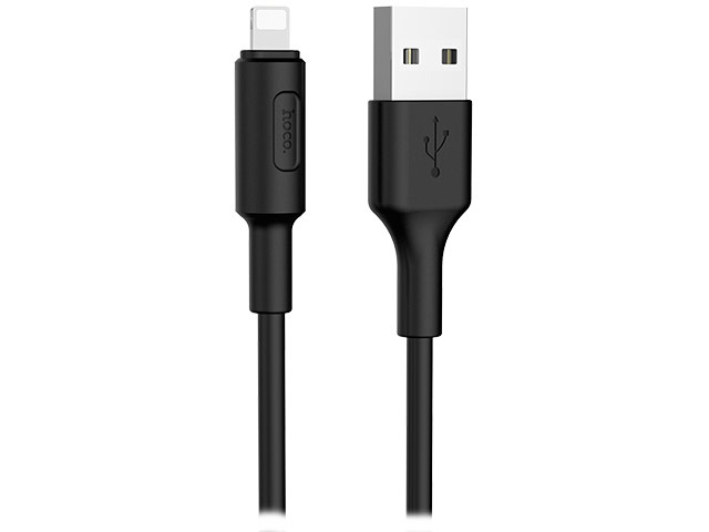 USB-кабель hoco Soarer Cable X25 (Lightning, черный, 1 м)