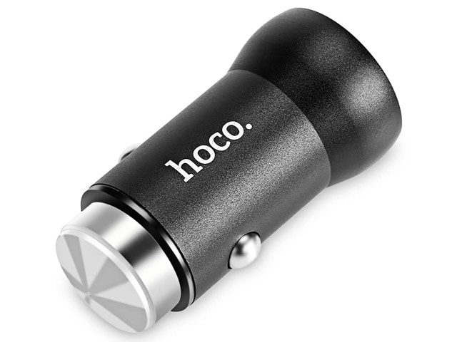 Зарядное устройство Hoco Fast Car Charger Z4 универсальное (автомобильное, 3.0A, Quick Charge 3.0, черное)