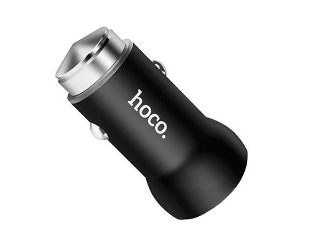 Зарядное устройство Hoco Fast Car Charger Z4 универсальное (автомобильное, 3.0A, Quick Charge 3.0, черное)