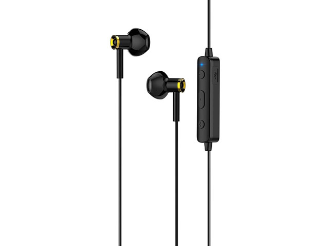 Беспроводные наушники hoco Sports Bluetooth Earphones ES21 (черные, пульт/микрофон)