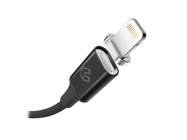 USB-кабель Baseus Insnap Magnetic Cable (Lightning, черный, 1.2 м, магнитный, 2A)