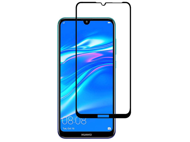 Защитное стекло Yotrix 3D Pro Glass Protector для Huawei Y7 2019 (черное)