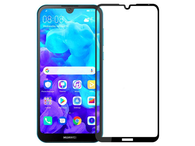 Защитное стекло Yotrix 3D Pro Glass Protector для Huawei Y5 2019 (черное)