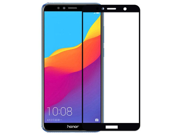Защитное стекло Yotrix 3D Pro Glass Protector для Huawei Honor 7A (черное)