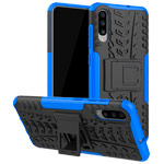 Чехол Yotrix Shockproof case для Samsung Galaxy A70 (синий, пластиковый)