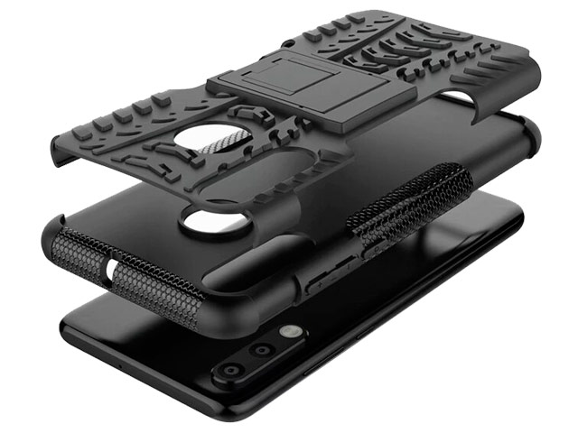 Чехол Yotrix Shockproof case для Huawei P30 lite (белый, пластиковый)