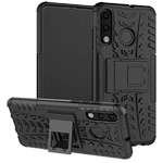 Чехол Yotrix Shockproof case для Huawei P30 lite (черный, пластиковый)