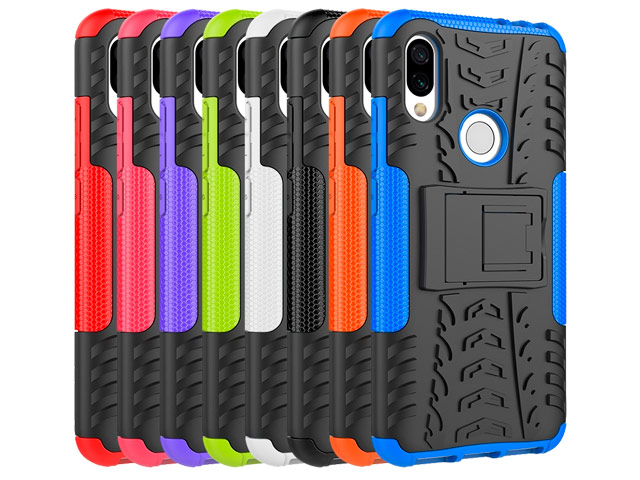 Чехол Yotrix Shockproof case для Xiaomi Redmi Note 7 (белый, пластиковый)