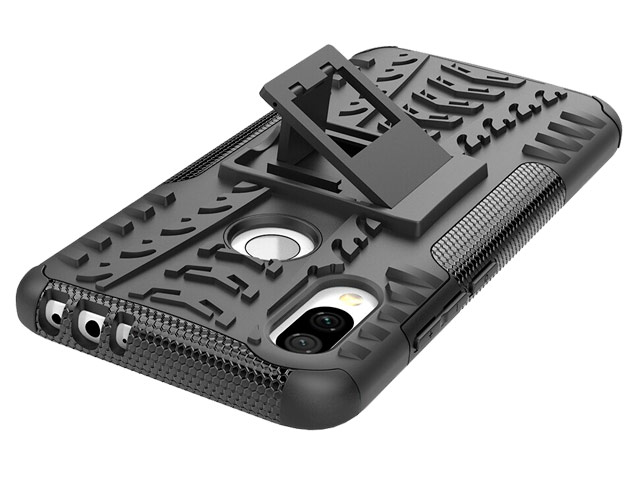 Чехол Yotrix Shockproof case для Xiaomi Redmi Note 7 (зеленый, пластиковый)