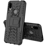 Чехол Yotrix Shockproof case для Xiaomi Redmi Note 7 (черный, пластиковый)