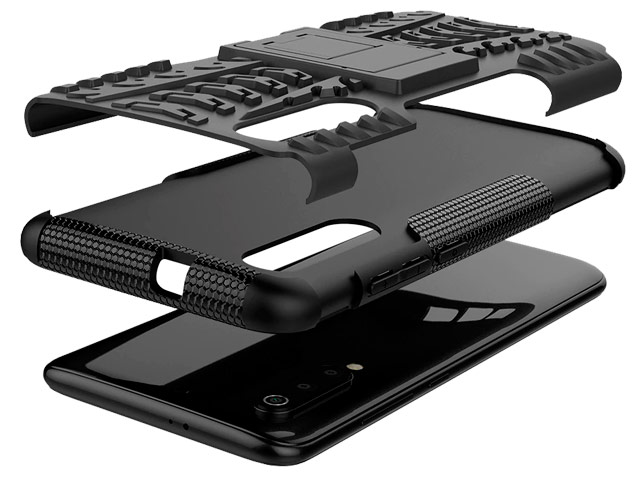 Чехол Yotrix Shockproof case для Xiaomi Mi 9 (белый, пластиковый)