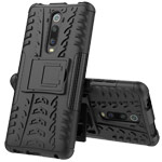 Чехол Yotrix Shockproof case для Xiaomi Mi 9T (черный, пластиковый)