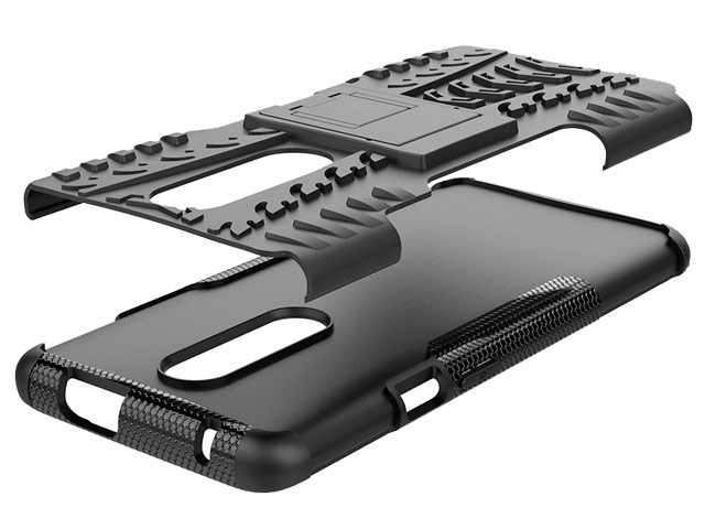 Чехол Yotrix Shockproof case для OnePlus 7 pro (розовый, пластиковый)