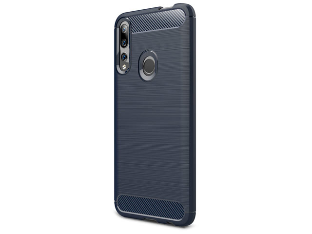 Чехол Yotrix Rugged Armor для Huawei P smart Z (синий, гелевый)