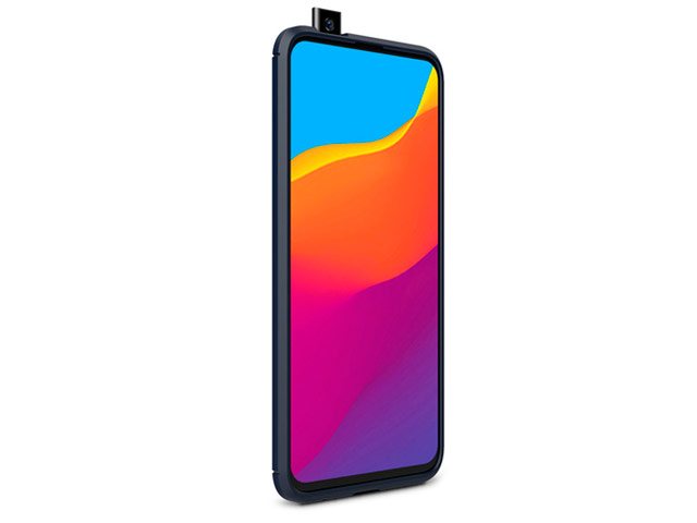 Чехол Yotrix Rugged Armor для Huawei P smart Z (синий, гелевый)