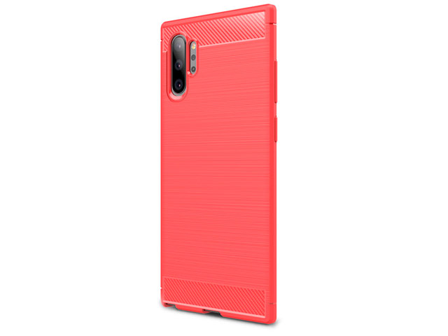 Чехол Yotrix Rugged Armor для Samsung Galaxy Note 10 plus (красный, гелевый)