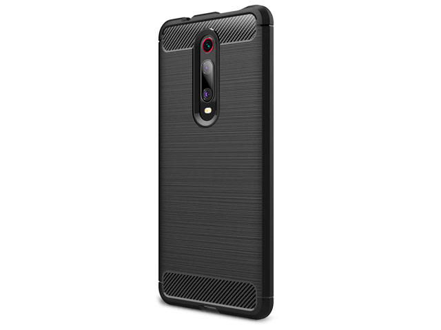 Чехол Yotrix Rugged Armor для Xiaomi Mi 9T (черный, гелевый)