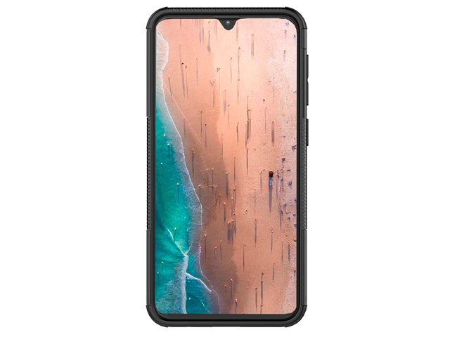 Чехол Yotrix Shockproof case для Samsung Galaxy A10 (белый, пластиковый)