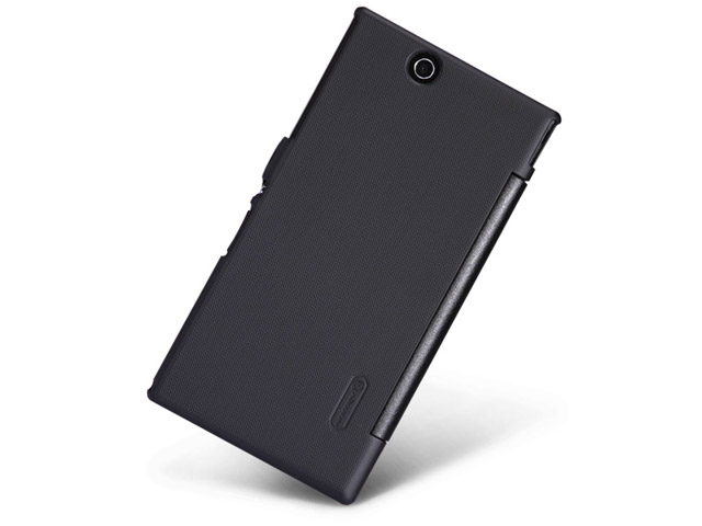 Чехол Nillkin V-series Leather case для Sony Xperia Z Ultra XL39h (черный, кожанный)