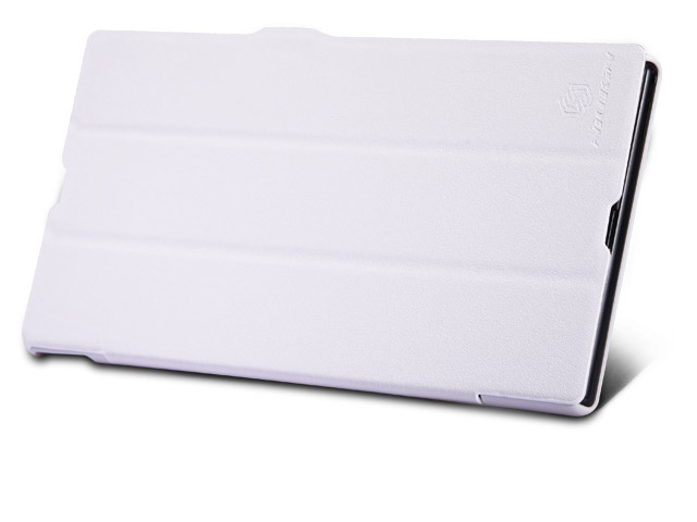 Чехол Nillkin V-series Leather case для Sony Xperia Z Ultra XL39h (белый, кожанный)