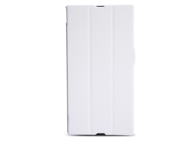 Чехол Nillkin V-series Leather case для Sony Xperia Z Ultra XL39h (белый, кожанный)