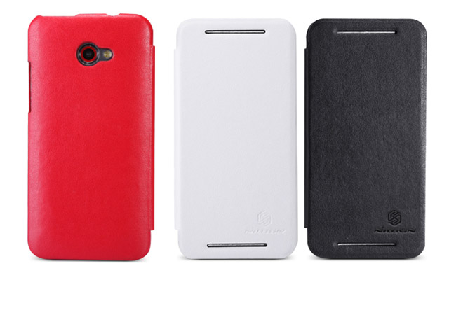 Чехол Nillkin Side leather case для HTC Butterfly S 901e (черный, кожанный)