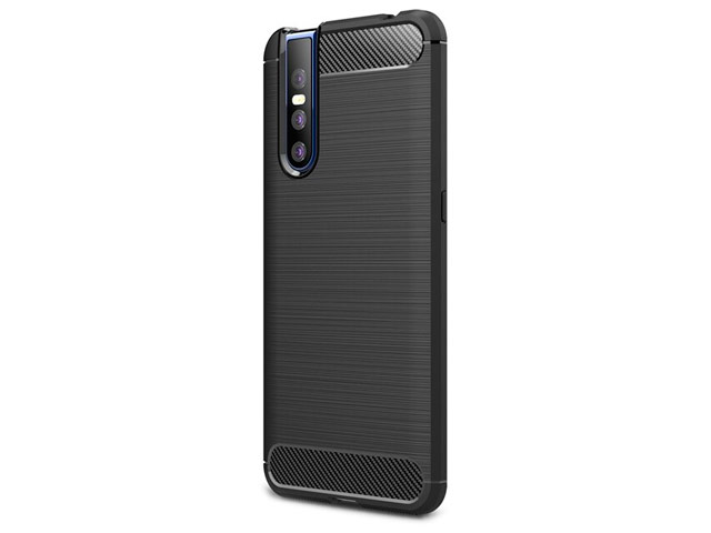 Чехол Yotrix Rugged Armor для Vivo V15 pro (черный, гелевый)