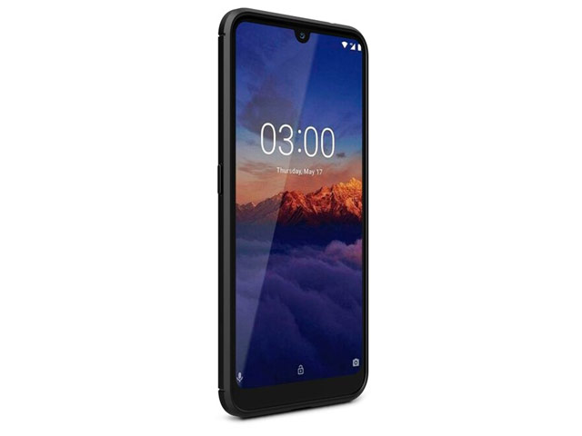 Чехол Yotrix Rugged Armor для Nokia 3.2 (черный, гелевый)