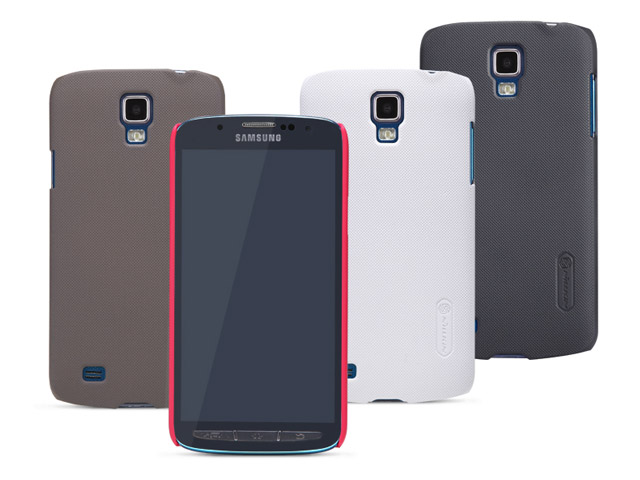 Чехол Nillkin Hard case для Samsung Galaxy S4 Active i9295 (черный, пластиковый)