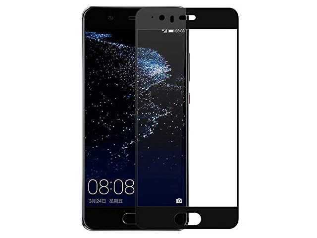 Защитное стекло Yotrix 3D Pro Glass Protector для Huawei P10 (черное)