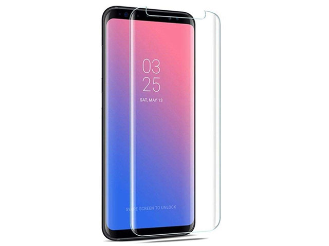 Защитное стекло Yotrix 3D UV Glass Protector для Samsung Galaxy S8 (прозрачное)