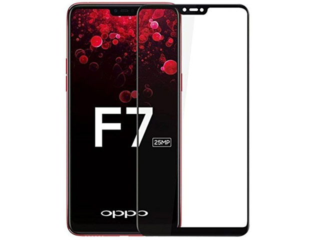 Защитное стекло Yotrix 3D Pro Glass Protector для Oppo F7 (черное)