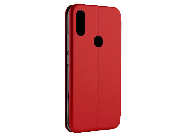 Чехол Yotrix FolioCase для Xiaomi Redmi 7 (красный, кожаный)