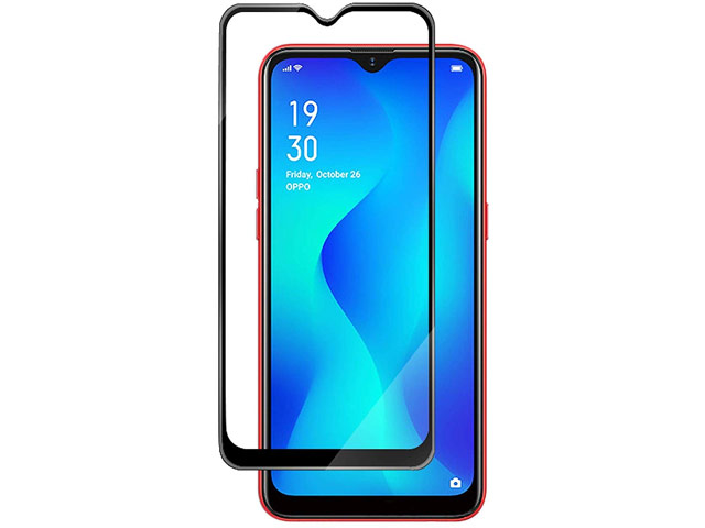 Защитное стекло Yotrix 3D Pro Glass Protector для Oppo A1k (черное)