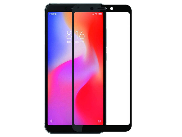 Защитное стекло Yotrix 3D Pro Glass Protector для Xiaomi Redmi 6 (черное)