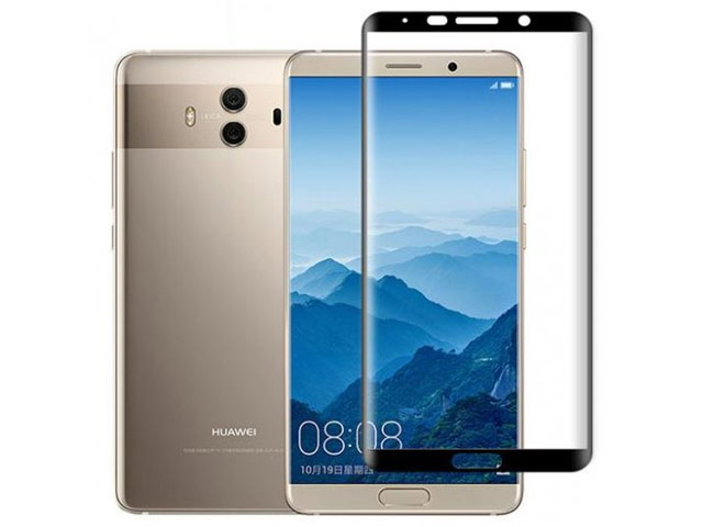 Защитное стекло Yotrix 3D Pro Glass Protector для Huawei Mate 10 pro (черное)