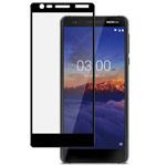 Защитное стекло Yotrix 3D Pro Glass Protector для Nokia 3.1 (черное)