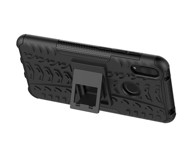 Чехол Yotrix Shockproof case для Huawei Y7 2019 (черный, гелевый)