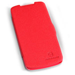 Чехол Nillkin Side leather case для HTC Desire 500 506e (красный, кожанный)