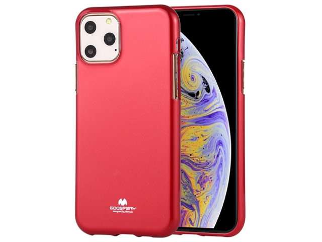 Чехол Mercury Goospery Jelly Case для Apple iPhone 11 pro (красный, гелевый)