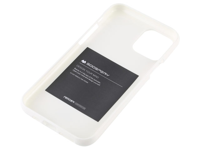 Чехол Mercury Goospery Jelly Case для Apple iPhone 11 pro (белый, гелевый)
