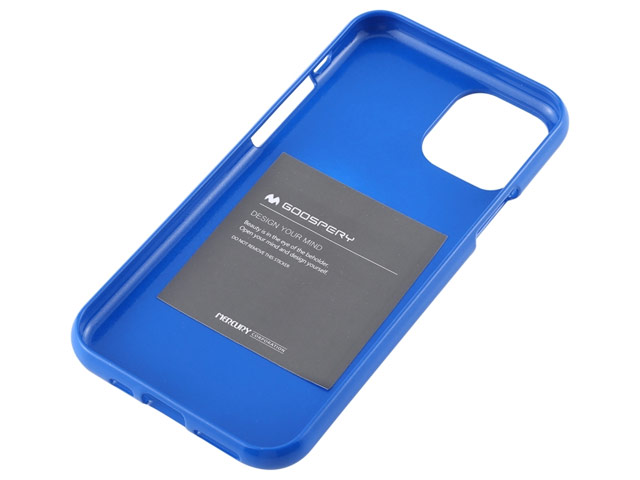 Чехол Mercury Goospery Jelly Case для Apple iPhone 11 pro (синий, гелевый)