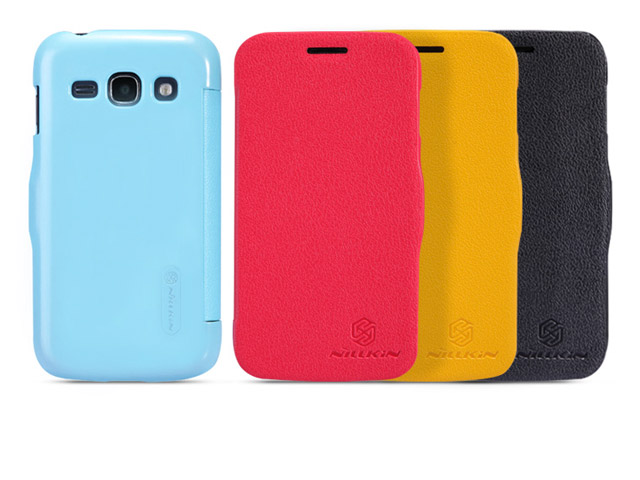 Чехол Nillkin Side leather case для Samsung Galaxy Ace 3 S7270 (черный, кожанный)